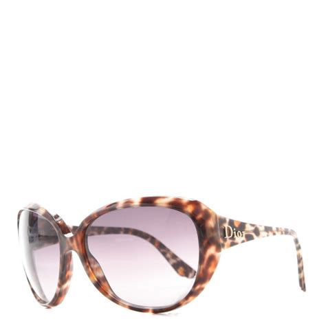 CHRISTIAN DIOR Acetate Panther 1 Sunglasses Tortoise.